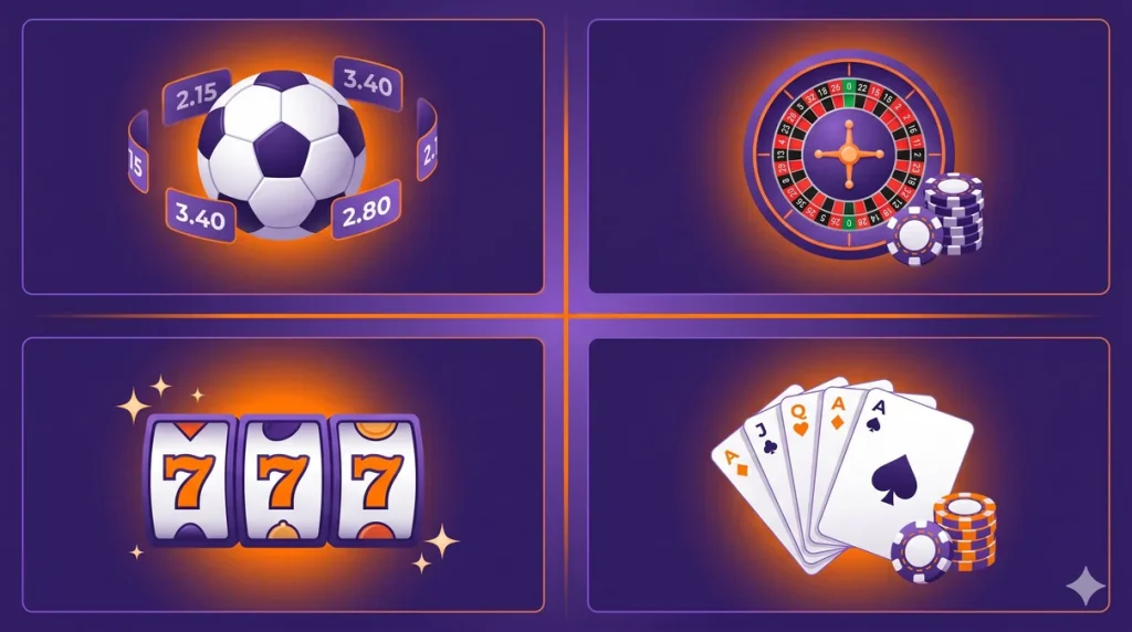 Milyar.com bahis ve casino ürünleri: spor bahisleri canlı casino slot oyunları ve kart oyunları
