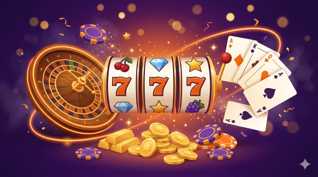 Milyar.com casino ve slot oyunları: 777 slot makinesi rulet tekerleği ve kart oyunları
